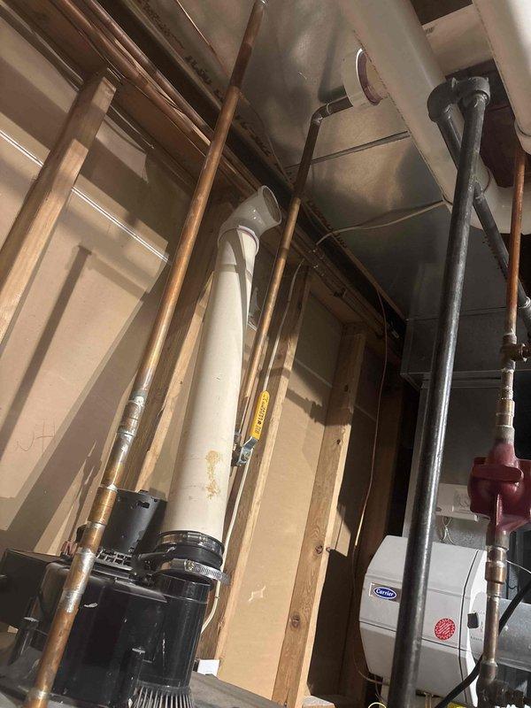 Performed annual heating maintenance on 3 systems: two furnaces and one Munchkin boiler. Serviced associated humidifiers. Inspected plumbing infrastructure including PVC and copper piping. All systems functioning properly with no issues identified. Left equipment in operational condition.