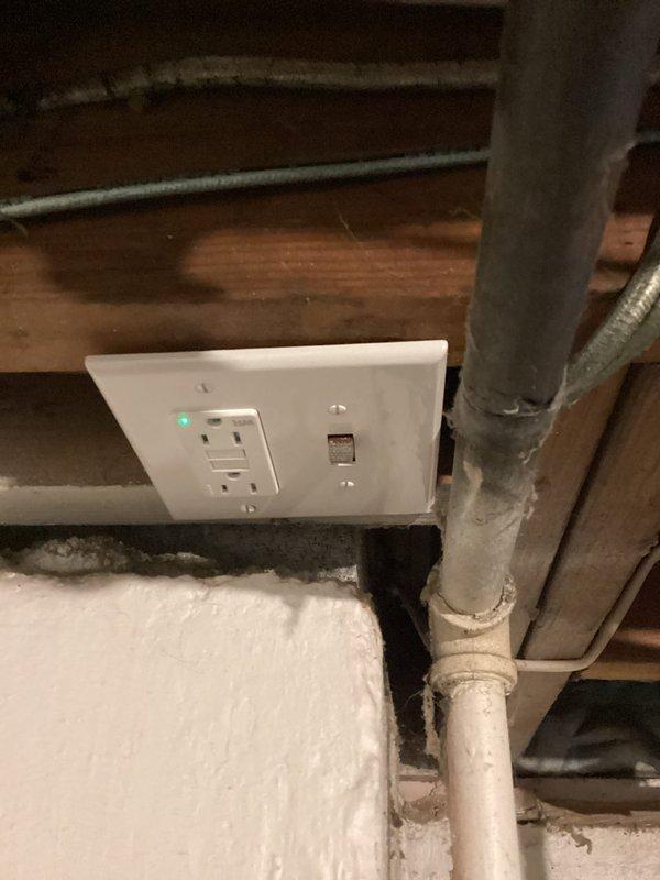 Successfully completed installation of new AC unit and water heater in customer's residence. Properly connected all electrical components including GFCI outlet installation, and ensured all water connections were secure with appropriate copper and PVC plumbing. System was tested and confirmed to be functioning correctly before completion.