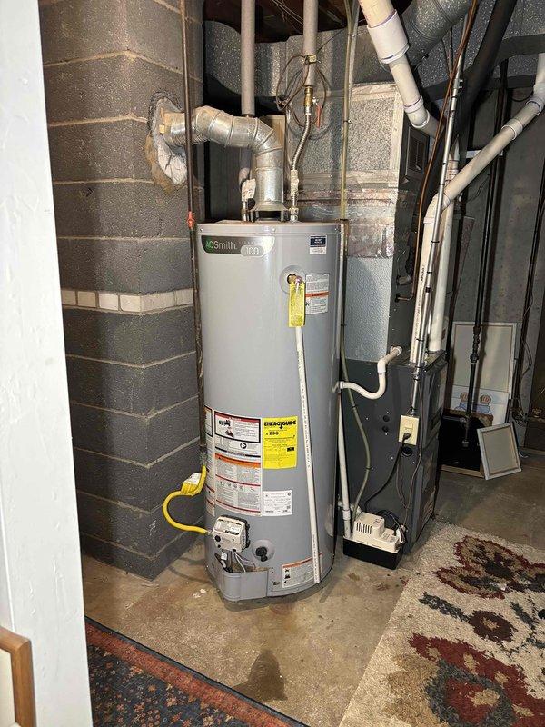 Performed annual heating system maintenance on 10-year-old EnergiAir furnace with integrated humidifier. Inspected and replaced dirty air filter with visible dust accumulation. System is functioning properly with no issues identified during the comprehensive tune-up service.