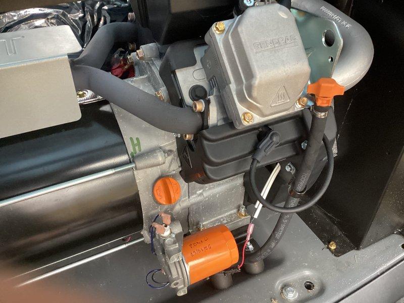 Performed scheduled tune-up service on a Honeywell WT 4-2032 generator with CWOW. Inspected internal components including engine block, control panel, and connection points, documenting all systems with photos. All mechanical elements including SUNBAC assembly and associated valves were confirmed to be in proper working condition with no visible deterioration.