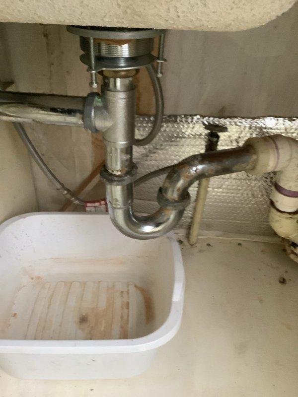 Diagnosed and resolved cold water supply issue affecting multiple faucets in the kitchen. Inspected under-sink plumbing system including supply lines, P-trap configuration, and valve functionality. Restored proper cold water flow to all affected fixtures, ensuring balanced water temperature and normal operation.