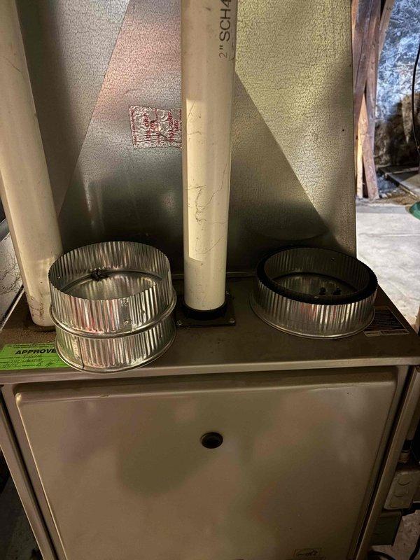 Completed quoted blower motor replacement in customer's HVAC system. Verified proper installation with temperature verification showing 73.0°F output. System now functioning correctly with appropriate airflow through the ductwork.