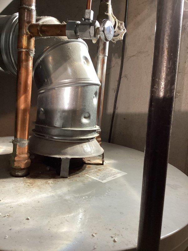 Completed annual heating maintenance on 4-year-old EnergiAir furnace (model WT 05-2031). Inspected and photographed water heater plumbing components and humidifier control unit. System is functioning properly with no issues identified; humidifier operational and properly connected. All maintenance tasks completed per manufacturer specifications.