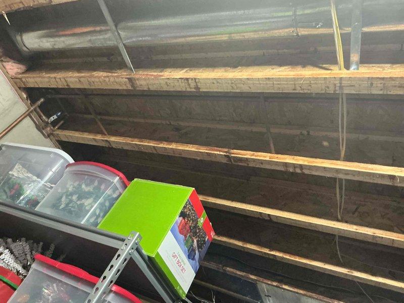 Conducted comprehensive water softener assessment in client's utility area with exposed ceiling joists and plumbing infrastructure. Evaluated existing water system components, including copper and PVC piping, to determine appropriate softener specifications. Documented installation environment and provided client with detailed estimate for water softener solution as requested.