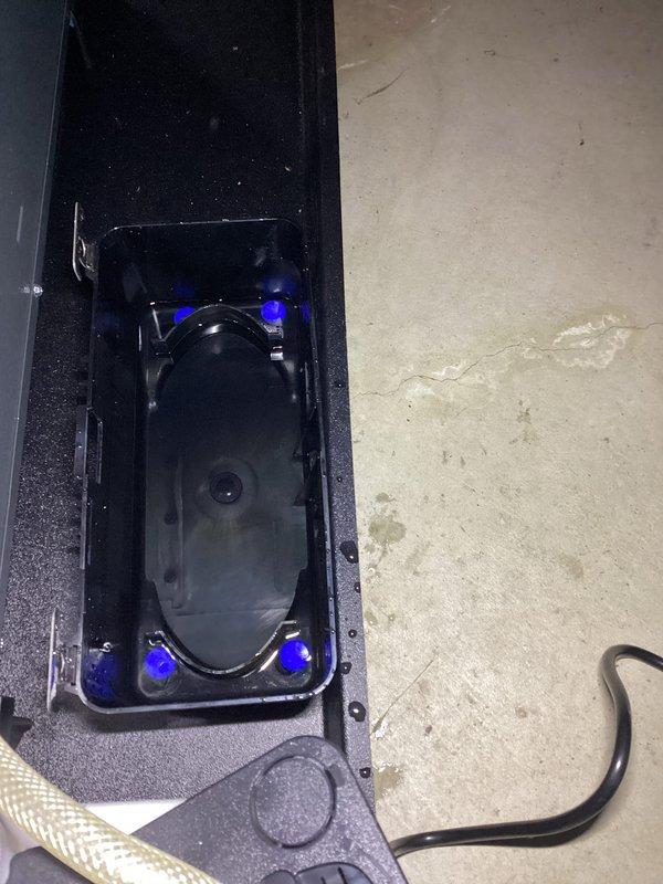 Performed annual AC tune-up on 8-year-old EnergiAir system. Inspected internal components and verified proper operation of diagnostic sensors with blue LED indicators functioning correctly. System is operating within normal parameters; no issues detected.