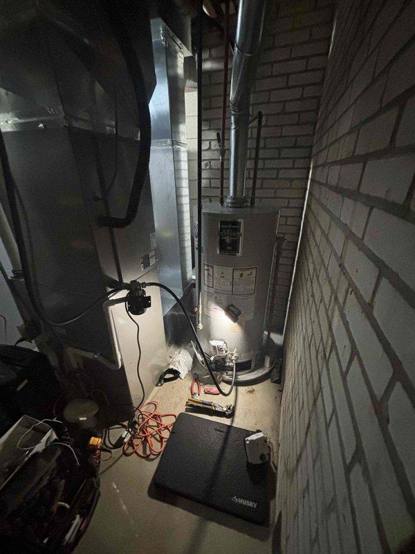 Responded to service call for water heater with pilot light repeatedly extinguishing. Inspected 8-year-old unit and identified thermocouple malfunction causing safety shutoff. Replaced thermocouple assembly, cleaned pilot assembly, and verified proper ignition and stable flame. System now functioning correctly with consistent pilot light operation.