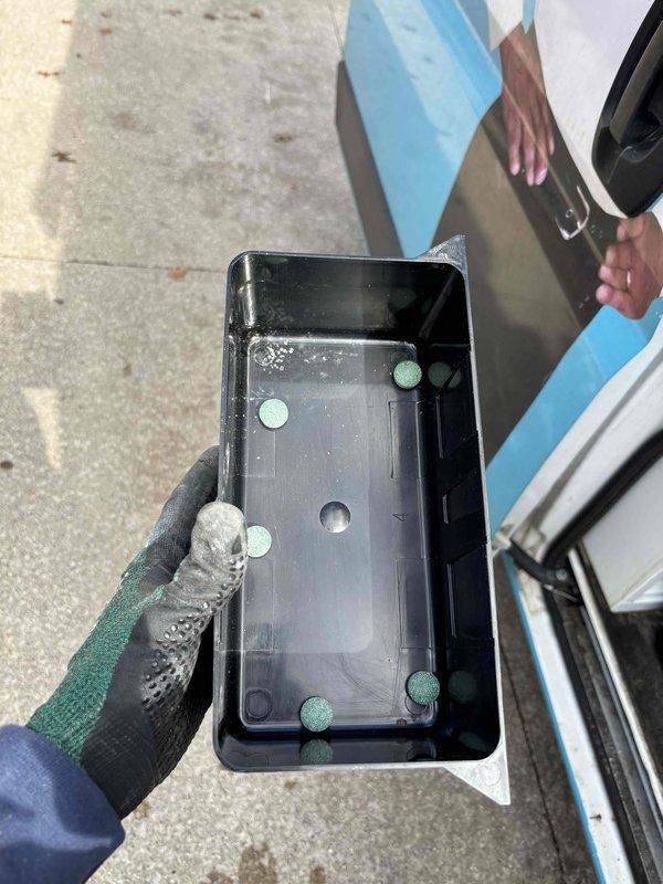 Completed annual maintenance on 6-year-old Carrier furnace with humidifier. System operating normally upon arrival; performed standard tune-up procedures including drain pan cleaning and filter inspection. Electrical connections tested with multimeter and verified within specifications. No issues identified; system left in proper working condition.