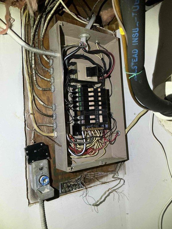 Successfully completed installation of a new ceiling light fixture in the living room where no previous fixture or wiring existed. Performed thorough inspection of the electrical panel to ensure proper circuit assignment and load capacity before running new wiring to support the fixture installation.