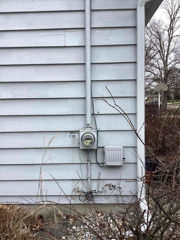 Responded to no-heat service call for 10+ year old furnace exhibiting blinking red light (6-flash code). Performed diagnostic inspection including evaluation of electrical components, capturing documentation of exterior utility connections and interior electrical panel with circuit breakers. Completed system tune-up to restore proper heating operation.