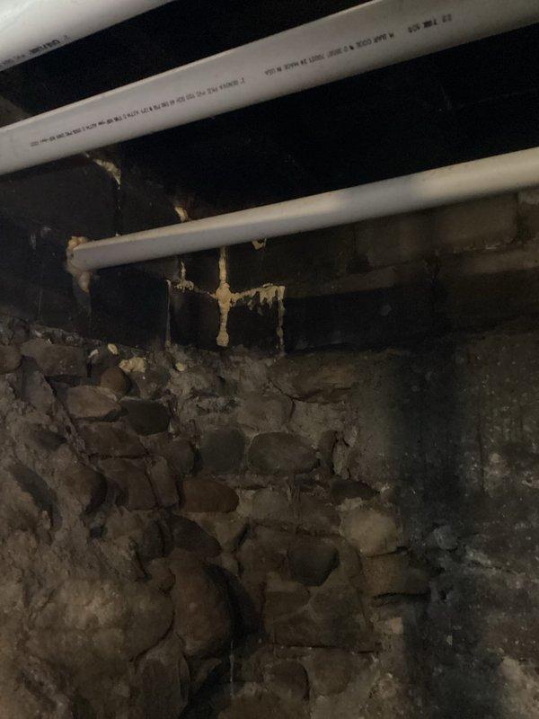 Responded to no heat call for 0-year-old Energy Waste furnace (model 01-2036). Inspection revealed significant water intrusion in the basement/crawlspace with standing water near the furnace area. Determined that moisture has damaged the furnace components, preventing proper operation. Recommended professional water remediation before furnace repair/replacement can be safely performed.