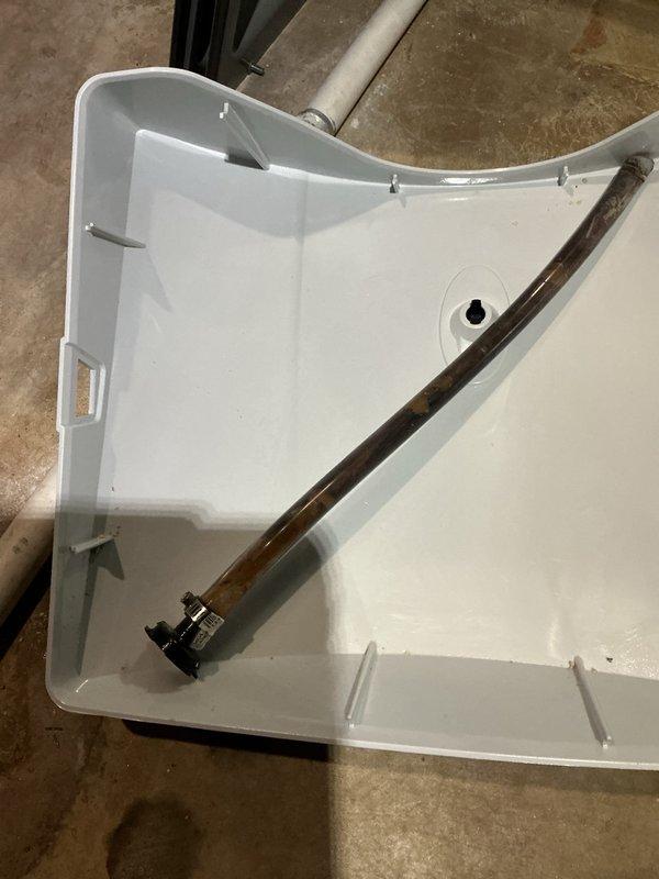 Completed annual preventative maintenance on 2018 EnergiAir furnace system. Inspected condensate collection system and drainage components, documenting condition with photos. System has humidifier attachment that was evaluated during service; all components functioning properly with no immediate concerns noted.