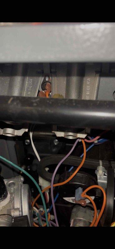 Performed annual heating tune-up on 10-year-old ENE furnace and 7-year-old Bradford White water heater (model WT 02-2029). Inspected electrical connections and internal components, confirming proper wiring configuration and mechanical integrity. System functioning correctly; no humidity issues identified.