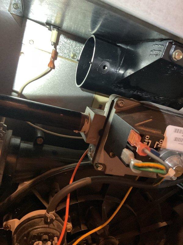 Diagnosed airflow issue on 21-year-old Carrier furnace that was blowing cold air. Inspection revealed faulty blower motor capacitor causing improper operation. Replaced capacitor and verified proper temperature rise and system operation across all zones.
