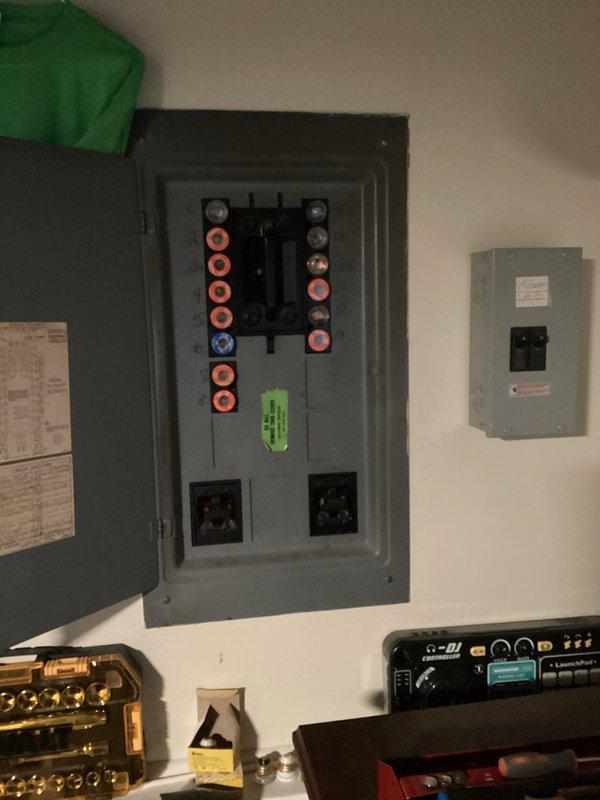Successfully completed a panel replacement service, installing a new electrical breaker box with proper circuit organization and safety labeling. Additional work included replacement of several outlets to ensure code compliance and system functionality.