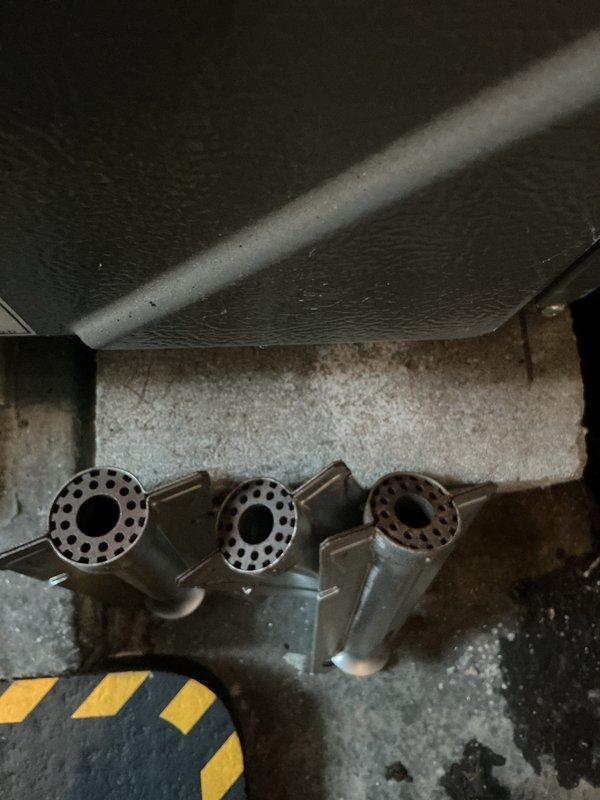 Performed annual furnace tune-up on 9-year-old Amana system. Inspected burner assembly which showed normal wear but proper operation. Noted condensate pump with visible dirt accumulation and standing water in the collection tray; cleaned components and verified proper drainage function to ensure optimal system performance.