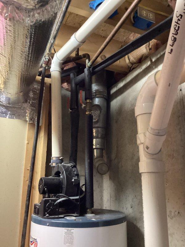 Completed annual heating maintenance on 19-year-old Goodman furnace. System was thoroughly inspected, cleaned, and tested for proper operation. No humidifier present on system; unit is functioning within normal parameters despite age.