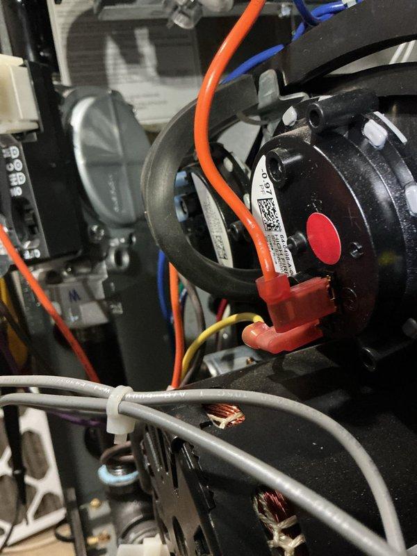 Performed annual heating system maintenance on EnergiAir furnace (model WT 09-2034). Conducted comprehensive tune-up including inspection of motor assembly, electrical connections, and belt condition. All components functioning properly with no humidity issues noted.