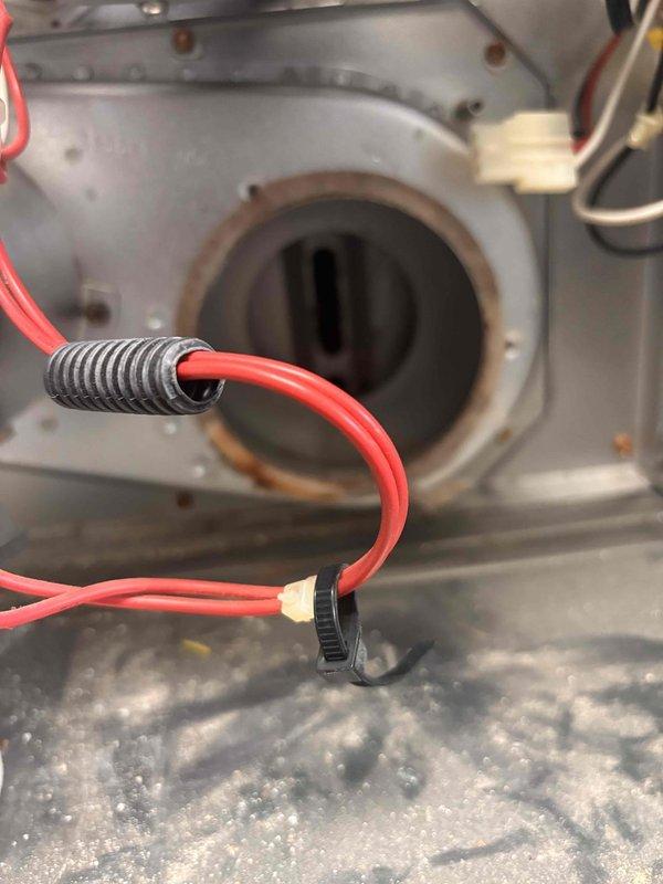 Returned to site as quoted to replace failed inducer motor in HVAC system. Disconnected electrical wiring and removed rusted assembly. Installed new inducer motor, reconnected all electrical components, and verified proper operation according to manufacturer specifications. System now functioning correctly with appropriate airflow through downflow return configuration.