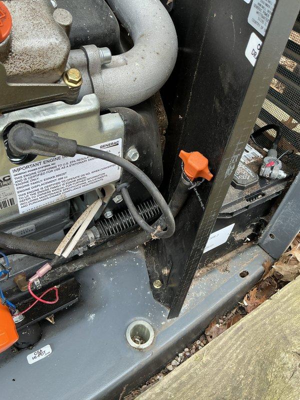 # Service Report: Oil Pressure Switch Replacement

Completed replacement of faulty oil pressure switch on HVAC system engine unit. Accessed mechanical compartment, removed defective switch, and installed new component to restore proper oil pressure monitoring and system protection functionality. Service included inspection of refrigerant lines, service valves, and associated engine components to ensure proper operation. All connections secured and system tested for proper operation upon completion.