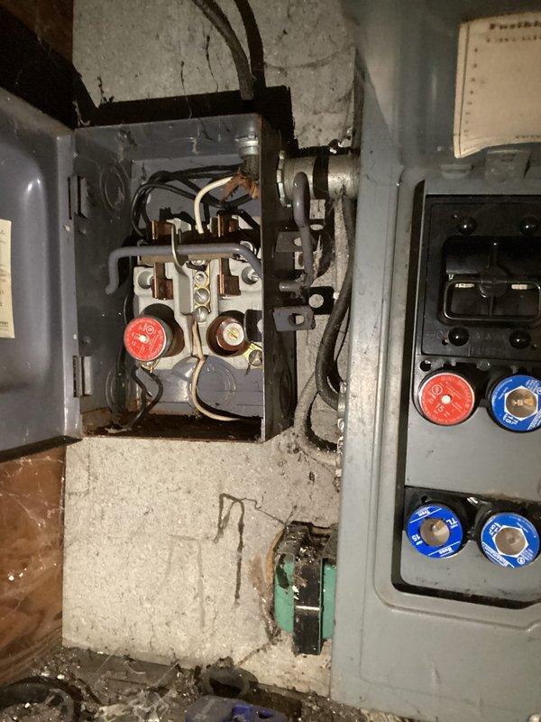 # Furnace Installation Summary

Successfully completed installation of new Carrier furnace unit in basement utility area. Positioned furnace with proper clearances and connected to metal plenum chamber with tapered configuration for optimal airflow distribution. Installed silver metallic ductwork with elbow joint connecting to horizontal trunk line, ensuring proper routing and support throughout the system. Verified all duct connections are sealed and secure to prevent air leakage. Confirmed electrical connections at panel with appropriate circuit protection including fuses and breakers properly rated for equipment load. Tested system startup, verified proper ignition sequence, and confirmed adequate airflow through supply registers. Installation meets all applicable mechanical and electrical code requirements.