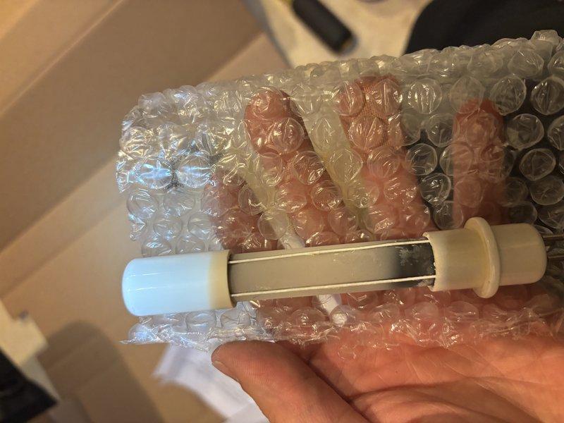 Completed Bio Defender UV bulb replacement as quoted. Removed old UV bulb from system, unpacked new replacement bulb from protective packaging, and installed new unit into Bio Defender housing to restore ultraviolet air purification functionality.