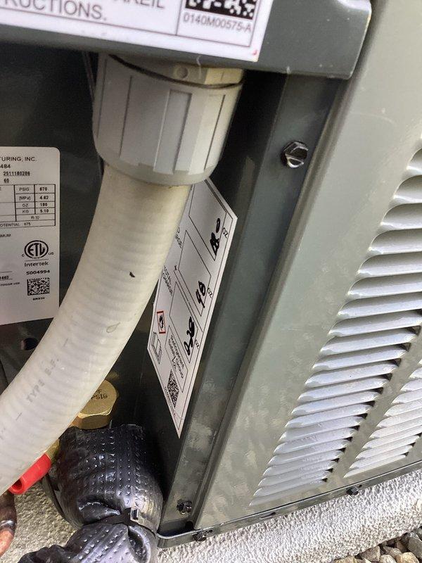 Completed full HVAC system replacement including installation of one air handler and four outdoor condensing units. All refrigerant lines were properly connected and insulated, electrical disconnects were installed and wired to code, and condensate drainage systems were configured. System was tested, charged to manufacturer specifications, and verified operational upon completion.