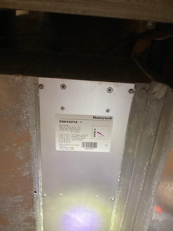 Completed annual heating maintenance on 6-year-old Heil furnace system. Performed comprehensive tune-up including inspection of furnace components, burner assembly, heat exchanger, blower motor, and electrical connections. Verified proper operation of Honeywell zone damper (Model ZD8X20T2) installed in attic space, confirmed all mechanical linkages and wiring connections secure. Inspected associated mechanical equipment and plumbing systems in utility area. System operating within manufacturer specifications, no repairs required at this time.