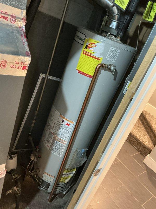 Completed comprehensive furnace super tune-up on aging HVAC system with unknown installation date. Unit interior showed significant dirt accumulation, debris, and moisture staining on base pan requiring thorough cleaning. Inspected all mechanical components, cleaned burner assembly, checked gas connections, verified proper combustion, tested safety controls, and evaluated overall system operation to ensure safe and efficient heating performance.