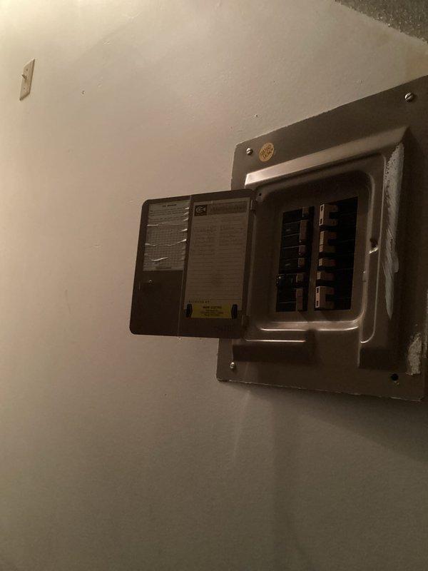 Conducted comprehensive estimate for HVAC system installation in crawl space, including air conditioning unit and furnace equipment. Assessed existing electrical infrastructure by inspecting main breaker panel to verify adequate circuit capacity and proper breaker configuration for new HVAC equipment requirements. Documented current electrical setup showing dedicated circuits for range and furnace, photographed panel layout and breaker arrangement to determine compatibility with proposed system specifications.