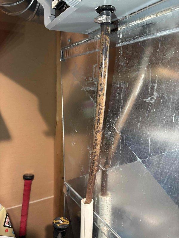 Completed annual heating maintenance on 11-year-old EnergiAir furnace system with integrated humidifier. Performed comprehensive tune-up including filter inspection, burner assembly cleaning, heat exchanger examination, and safety control testing. Inspected humidifier operation and drainage system, noting clear condensate line with proper flow. All heating components tested and operating within manufacturer specifications. System returned to normal operation with no immediate service needs identified.