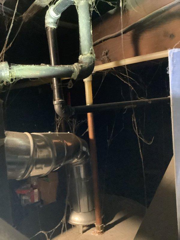 Provided comprehensive plumbing system estimate for basement water quality improvement solutions, including expansion tank installation, whole-house water filtration system, and water softener options. Assessment revealed significant sediment and discoloration in water supply causing accelerated wear on water heater tank, with visible brown water and particulate contamination from municipal source. Recommended multi-stage filtration and softening system to protect existing plumbing infrastructure and extend equipment lifespan.