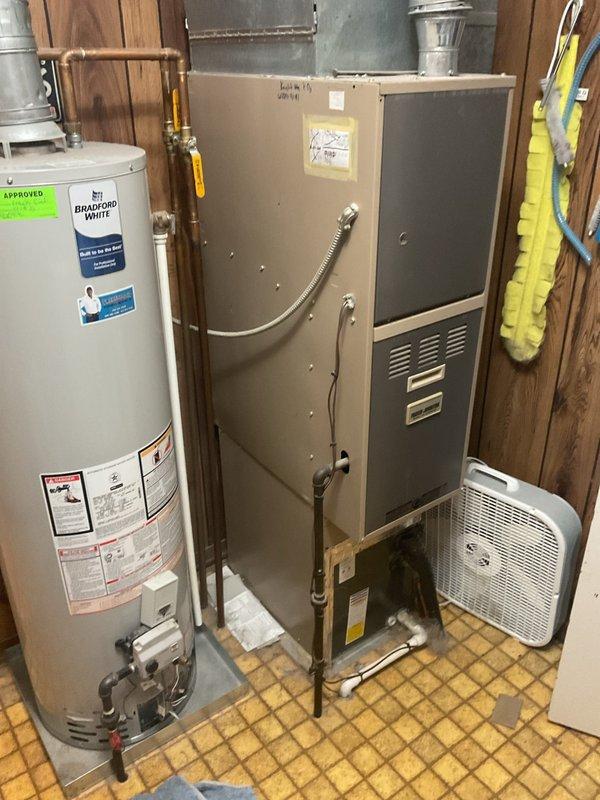 Responded to no heat call on 15-year-old Fraser Johnson furnace. Upon arrival, confirmed unit was not producing heat. Performed diagnostic evaluation of heating system and identified the issue preventing operation. Completed necessary repairs to restore heat to the residence. Unit tested and verified operational before departure, with proper heating function confirmed throughout the home.