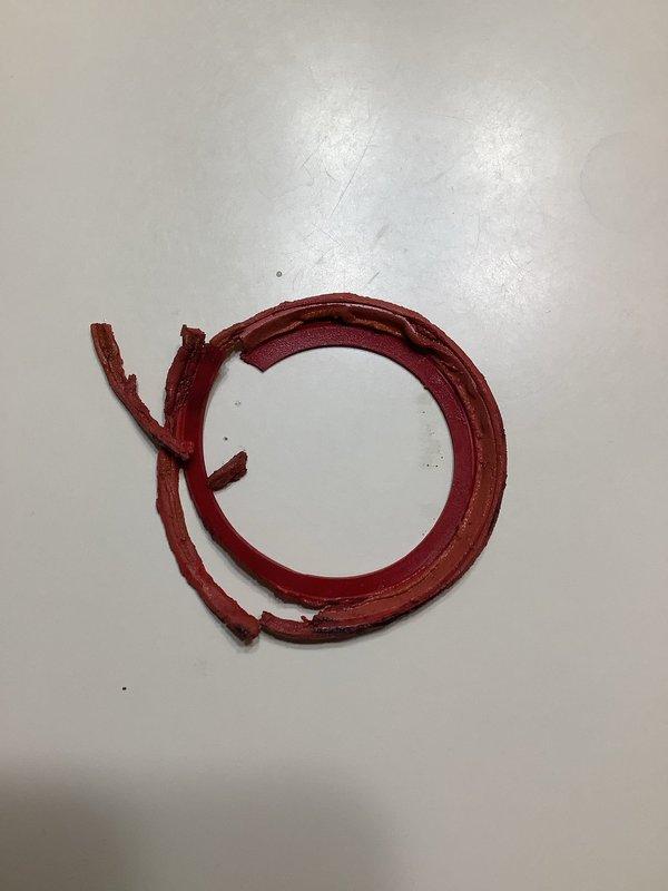 Responded to running toilet issue where fill valve would not shut off due to failed tank-to-bowl gasket. Replaced deteriorated red rubber seal that was no longer creating proper seal, causing continuous water flow. Inspected both toilets in residence per request and confirmed second unit operating properly with no additional repairs needed.