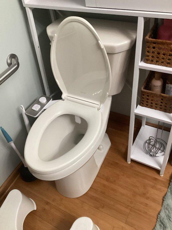 Completed post-installation return visit to install two toilets in residential bathrooms. Both units were successfully mounted, sealed, and connected to existing water supply lines. Verified proper flush operation, checked for leaks at all connection points, and confirmed stable mounting on laminate flooring. All fixtures tested and left in full working order.