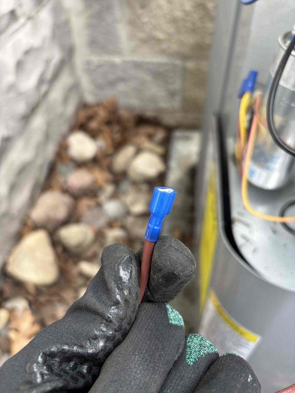 Completed comprehensive Super Tune-up on Carrier unit WT 10-2034, including full system inspection, electrical connection testing and repair. Addressed faulty wiring connections with wire nut replacements and serviced electrical components to restore optimal system performance.