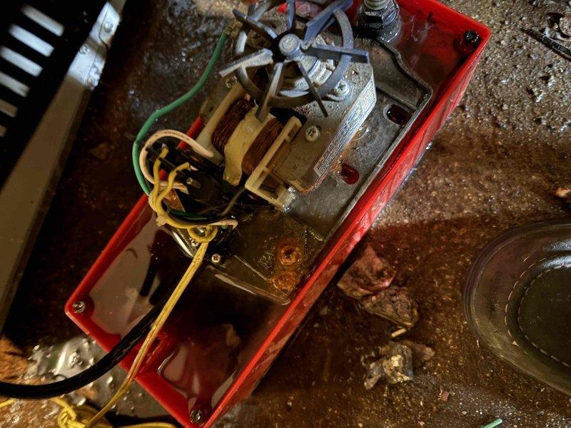 Completed annual cooling maintenance on 8-year-old air conditioning system. Performed comprehensive tune-up including inspection of blower motor assembly, electrical connections, and condensate drainage system. All components found operating within normal parameters, motor wiring secure, and unit ready for cooling season.