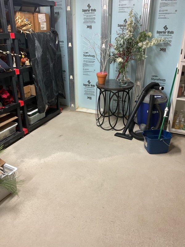 Responded to customer concern regarding basement water intrusion during recent heavy rainfall and sump pump capacity evaluation. Inspected existing sump pump system and discharge piping configuration in basement utility area. Assessed current pump performance capabilities and discussed options for enhanced water management, including potential system upgrade or battery backup installation to prevent future flooding issues during power outages or periods of excessive water volume.