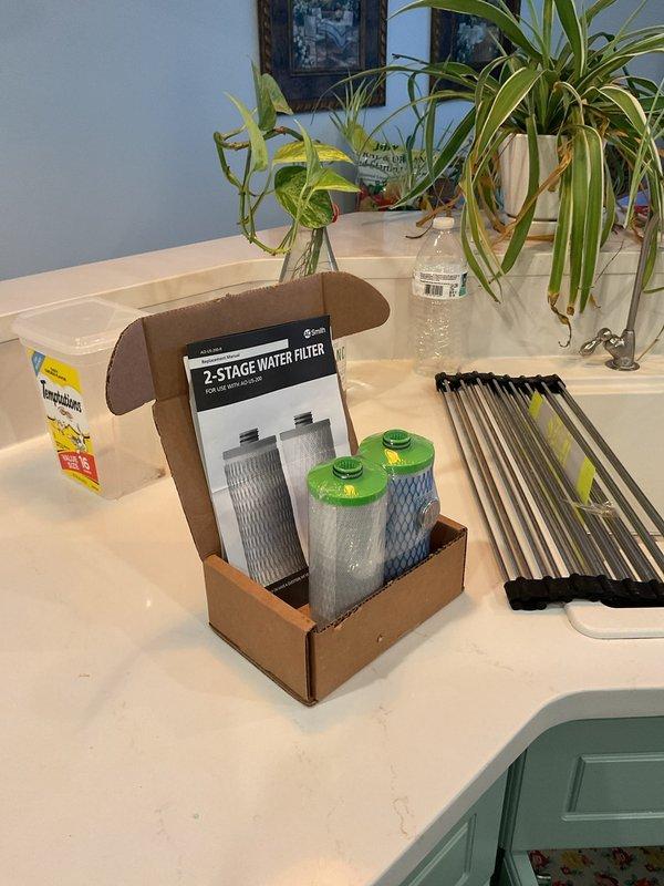 Responded to service call for continuously running toilet and water filtration system maintenance. Replaced internal toilet tank components to resolve constant running condition. Installed new 2-stage under-sink water filter cartridges and replaced whole house water filtration system filter as requested. All plumbing fixtures tested and confirmed operational upon completion.