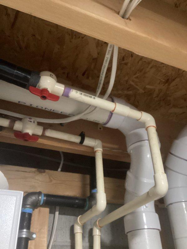 Completed comprehensive tune-up service on a 7-year-old STATE tankless water heater, including descaling, filter cleaning, and system performance verification. Inspected all plumbing connections and shut-off valves in the installation area, confirming proper operation and no leaks detected. Unit is operating within manufacturer specifications and ready for continued service.