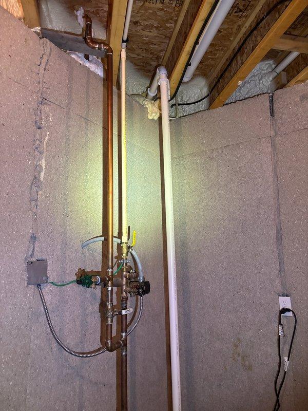 Responded to sump pump concern running frequently every 5-10 minutes due to recent heavy rainfall. Inspected 8-year-old sump pump system in basement pit, examining pump mechanism, float assembly, discharge piping, and electrical connections. Verified pump operation, checked for proper cycling, and assessed overall system functionality to ensure adequate water removal capacity during high-volume conditions.