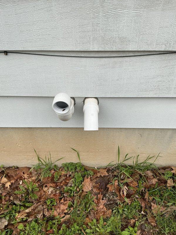 Responded to customer concern regarding wildlife entry into attic space following previous maintenance visit. Conducted thorough inspection of furnace installation and all attic penetrations to verify proper covering and sealing of equipment. Documented current condition of HVAC system, ductwork, and all exterior terminations including PVC vent pipes through siding. Confirmed all furnace access panels, ductwork connections, and exterior penetrations are properly secured and sealed to prevent animal intrusion. Verified all work from previous tune-up visit was completed to code with appropriate closures in place.