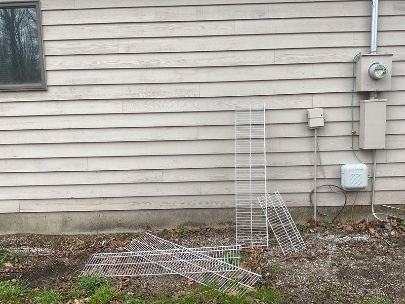 Performed inspection of existing gas line infrastructure in preparation for generator installation. Assessed current gas service location at exterior meter and electrical panel area. Evaluated basement utility space and existing gas piping routing through floor joists to determine feasibility and requirements for extending gas service to proposed generator location. Confirmed adequate access points and clearances for future gas line installation work.