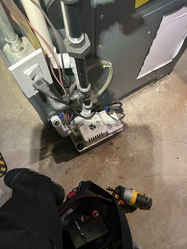 Completed annual heating and cooling maintenance on EnergiAir furnace with humidifier (warranty through 10-2029) and 5.5-year-old Payne air conditioning system. Performed comprehensive tune-up including inspection of all major components, refrigerant lines, condensate pump operation, electrical connections, and system controls. All equipment found operating within normal parameters with no immediate repairs required.