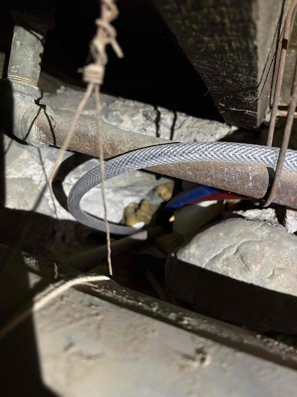 Responded to heating complaint on 8-year-old Trane furnace not reaching temperature setpoint. Replaced failed condensate pump in crawl space. Addressed recurring issue where thermostat heat setting requires manual adjustment to initiate furnace operation, similar to problem experienced prior to previous control board replacement. System tested and operational upon departure.