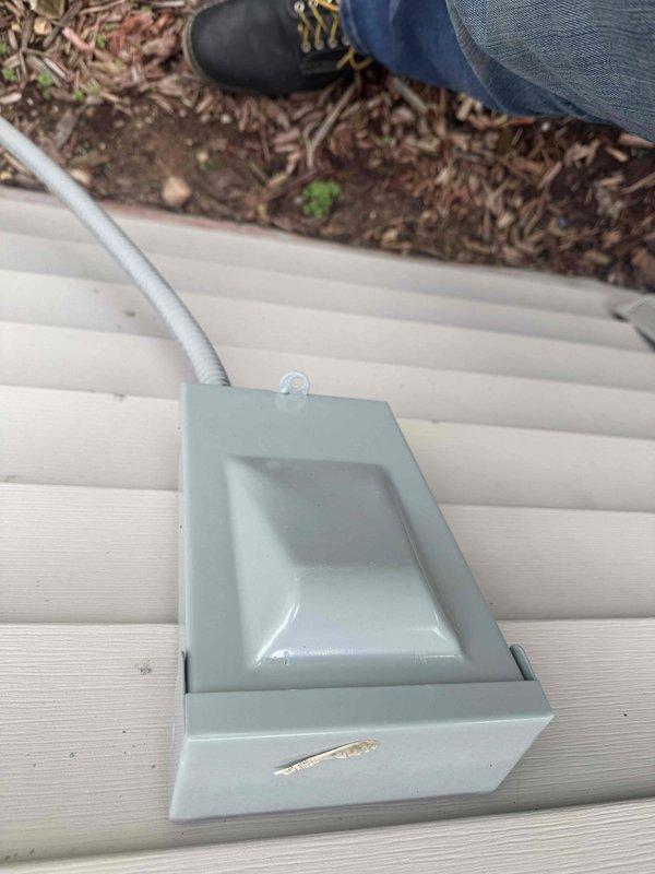 Conducted on-site estimate for complete HVAC system replacement at owner-occupied residence. Evaluated existing 25-year-old furnace installed in 2000 and 22-year-old air conditioning unit, both reaching end of serviceable life expectancy. Inspected exterior AC disconnect panel and conduit, documented attic installation space including existing ductwork configuration and insulation conditions. Photographed current equipment locations and electrical service connections to provide accurate replacement specifications and equipment sizing recommendations.
