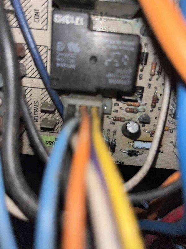 # No Heat Service Call

Responded to customer complaint of furnace intermittently not turning on. Upon arrival, performed visual inspection of heating system and accessed furnace control compartment. Examined electrical control board assembly and associated wiring connections for signs of failure, loose connections, or component damage. Inspected circuit board components including capacitors, relays, and control modules for visible defects or thermal damage. Verified all wire terminations at control board were secure and properly seated. Tested system operation and monitored for intermittent failure patterns. Documented control board condition and wiring configuration with photographs for service records. Advised customer of findings and recommended monitoring system performance, with follow-up service available if intermittent condition persists or worsens.