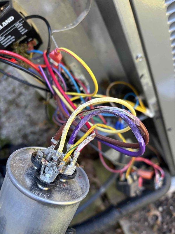 Performed AC startup and comprehensive tune-up service on ENE system. Upon arrival, client reported unit was no longer level following recent heavy rains. Inspected and adjusted unit leveling to manufacturer specifications. Completed full system evaluation including electrical connections, capacitor testing, and wiring inspection. All components found to be in good working order with proper connections secured. System tested and confirmed operational for cooling season.