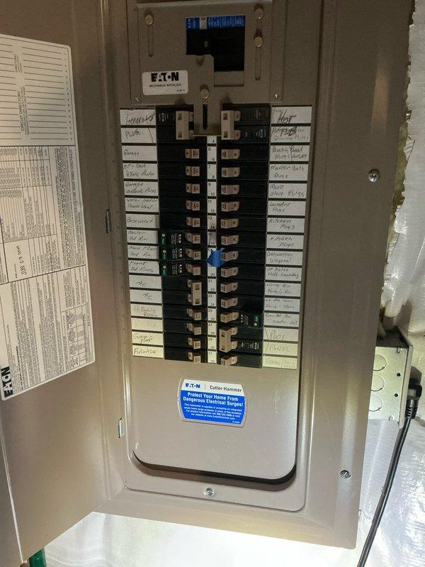 Conducted on-site assessment for mini split installation to address inadequate cooling on upper level during summer months. Evaluated bedroom layout and existing electrical panel capacity to determine optimal configuration, comparing single head unit placement in hallway versus multiple head system for improved temperature distribution. Provided professional recommendations on equipment placement and system sizing based on space requirements and current infrastructure.