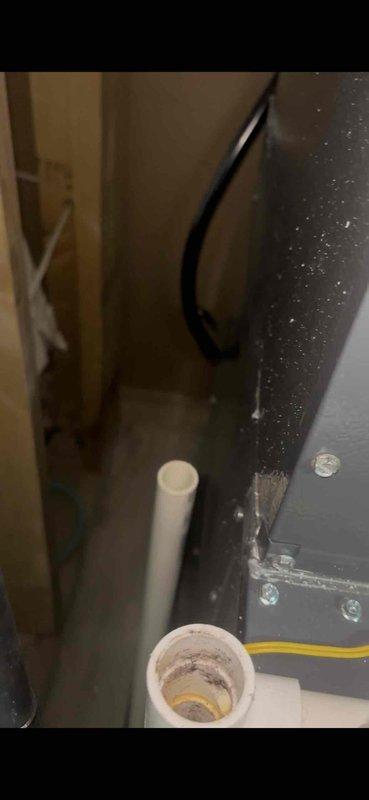 Completed annual cooling maintenance on residential air conditioning system. Performed comprehensive tune-up including inspection of condensate drain lines, verified proper drainage function, and checked all accessible mechanical components within the air handler cabinet. System operating within normal parameters; unit has 10-year equipment warranty extending through May 2026.