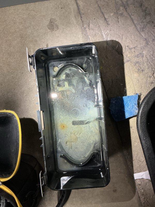Completed annual cooling maintenance on EnergiAir system (WT 01-2035, CM: 2022). Inspected and cleaned condensate drain pan which contained standing water with visible sediment and mineral deposits. Serviced condensate management system including drain line and pump components to ensure proper drainage function.